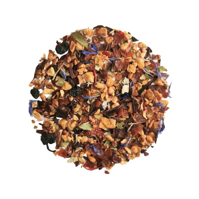 blueberry vanilla swirl loose tea