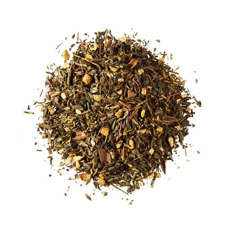 turmeric chai green tea loose